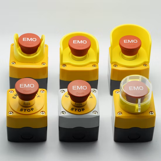 Onpow E-Stop Switch Push Button/Box/Waterproof/Electrical Switch