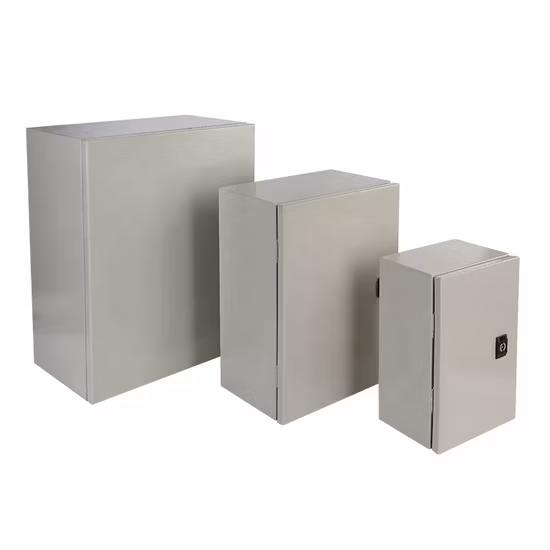 Support Customized Manufacturer&prime;s Maximum Discount Metal Control Cabinet Enclosure
