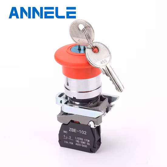 Xb4 Push-Pull Mushroom Push Button