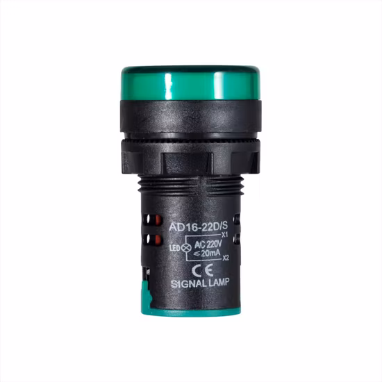 22mm AC50-500V 0-100A LED Mini Voltage Pilot Indicator