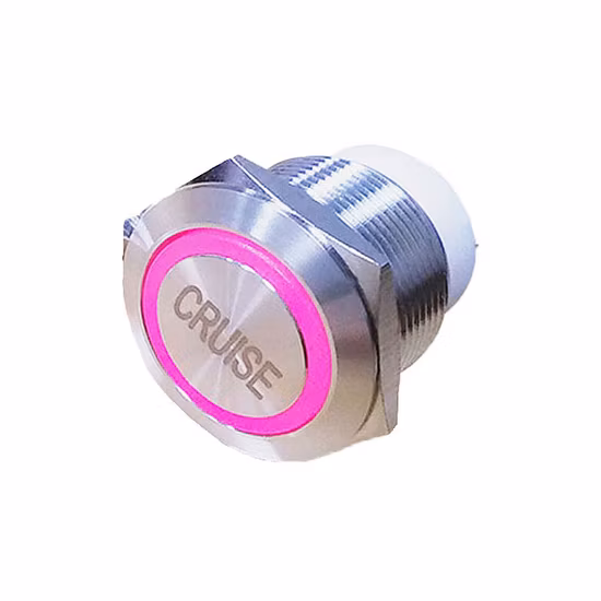 Wd 25mm High Current Waterproof Power Button High Power Metal Push Button Switch