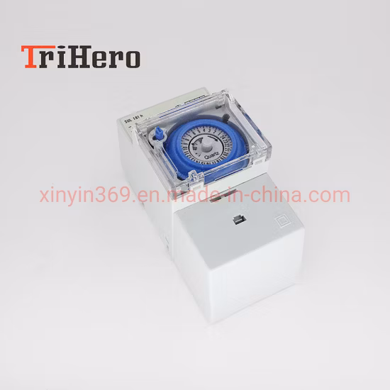 Sul181h DIN Rail Analog Mechanical Timer Switch 30 Minutes Programmable 110V 220V Timer