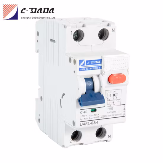Good Future 6ka Type a/AC 1p+N Residual Current Operated Circuit Breaker 30, 100, 300mA RCBO