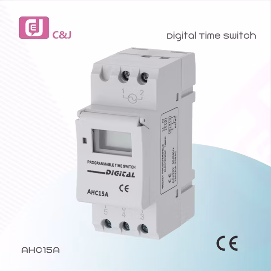 DIN Rail Quartz Mechanical Programmable Time Switch (SUL180A)