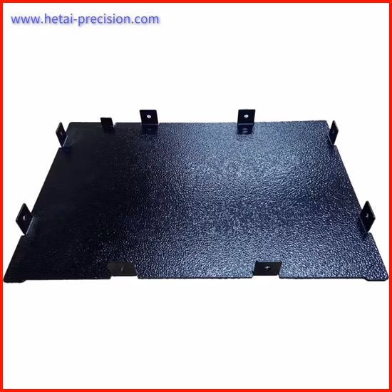 Custom Spraying Painting Sheet Metal Parts Sheet Plate/Distribution Board/Panel Board, Powder Blsck