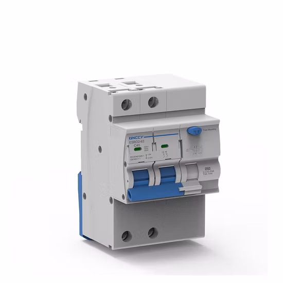 3SL6 63A 2p Residual Current Circuit Breaker with Anti False Wiring Design